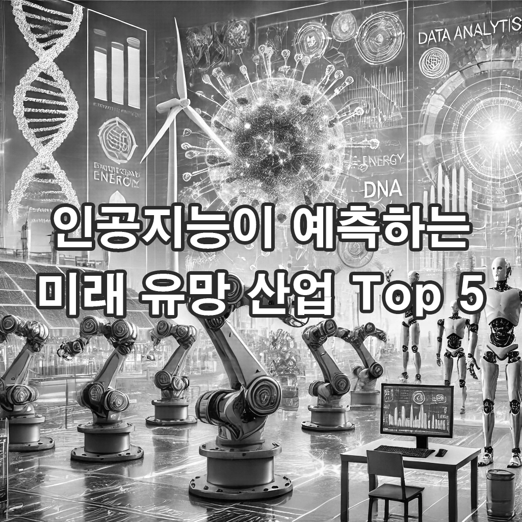 AI가 예측하는 미래 유망 산업 TOP 5